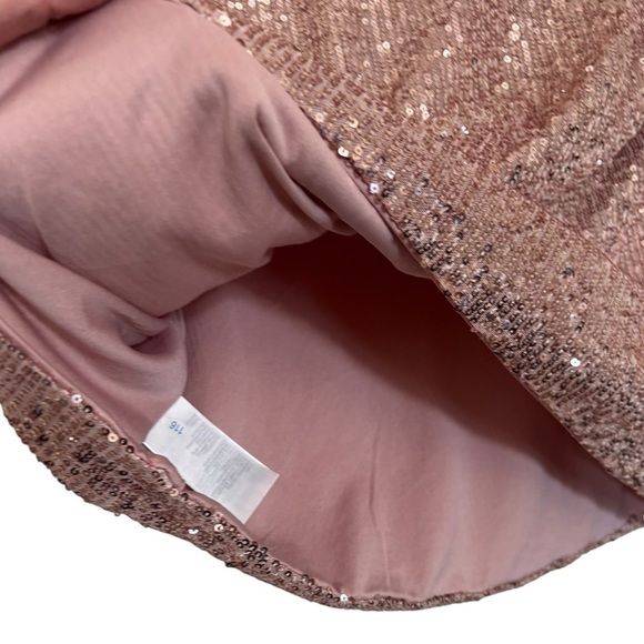 NWT H&M Rosegold Sequin Top Size Small (S) - Picture 9 of 9